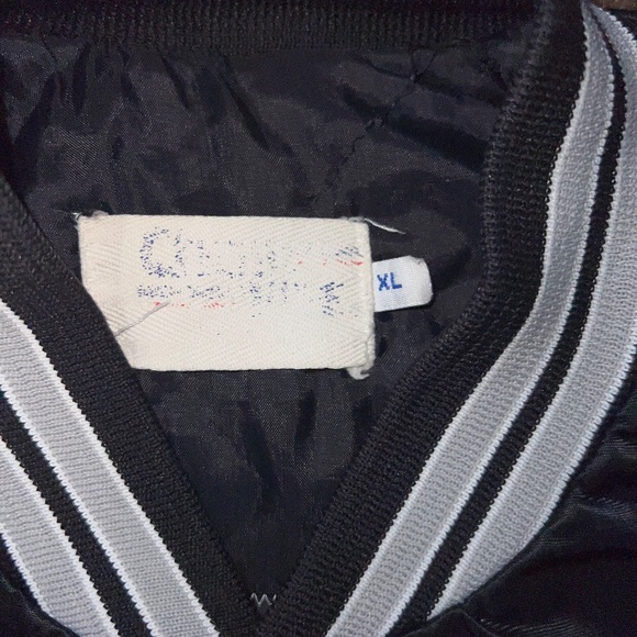 Raiders chalk line satin jacket NFL Vintage - Picture 4 of 7